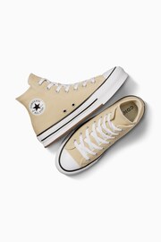 Converse Neutral All Star EVA Lift Junior Trainers - Image 6 of 7