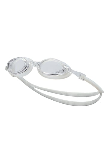 Nike White Swimming Goggles
