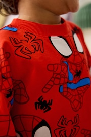 Red/Blue Spidey and Friends 2 Pack Short Pyjamas (12mths-10yrs) - Image 4 of 10