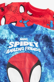 Red/Blue Spidey and Friends 2 Pack Short Pyjamas (12mths-10yrs) - Image 9 of 10