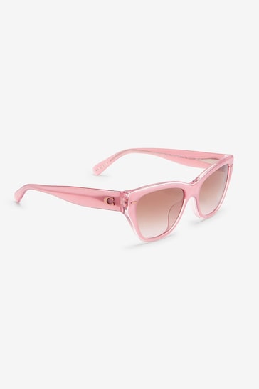 COACH Pink 0HC8370U Sunglasses