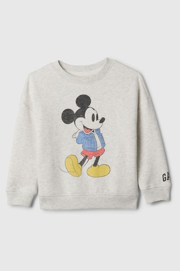 Gap Grey Disney Mickey Mouse Sweatshirt (6mths-5yrs)