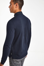 Armani Exchange Long Sleeve Polo Shirt - Image 2 of 6