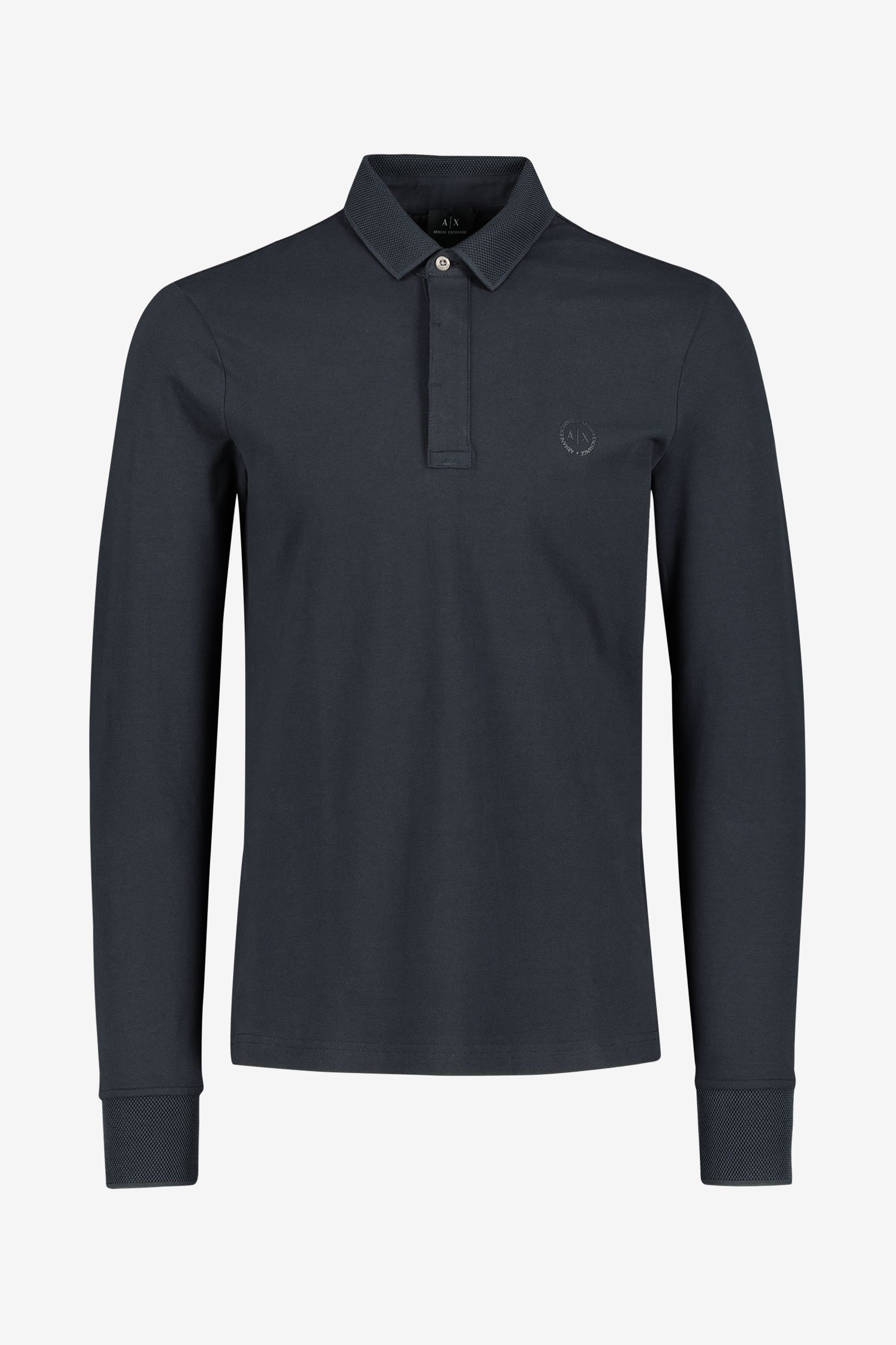 Buy Armani Exchange Long Sleeve Polo Shirt from Next USA