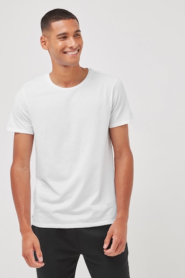 White t-shirts Lacoste