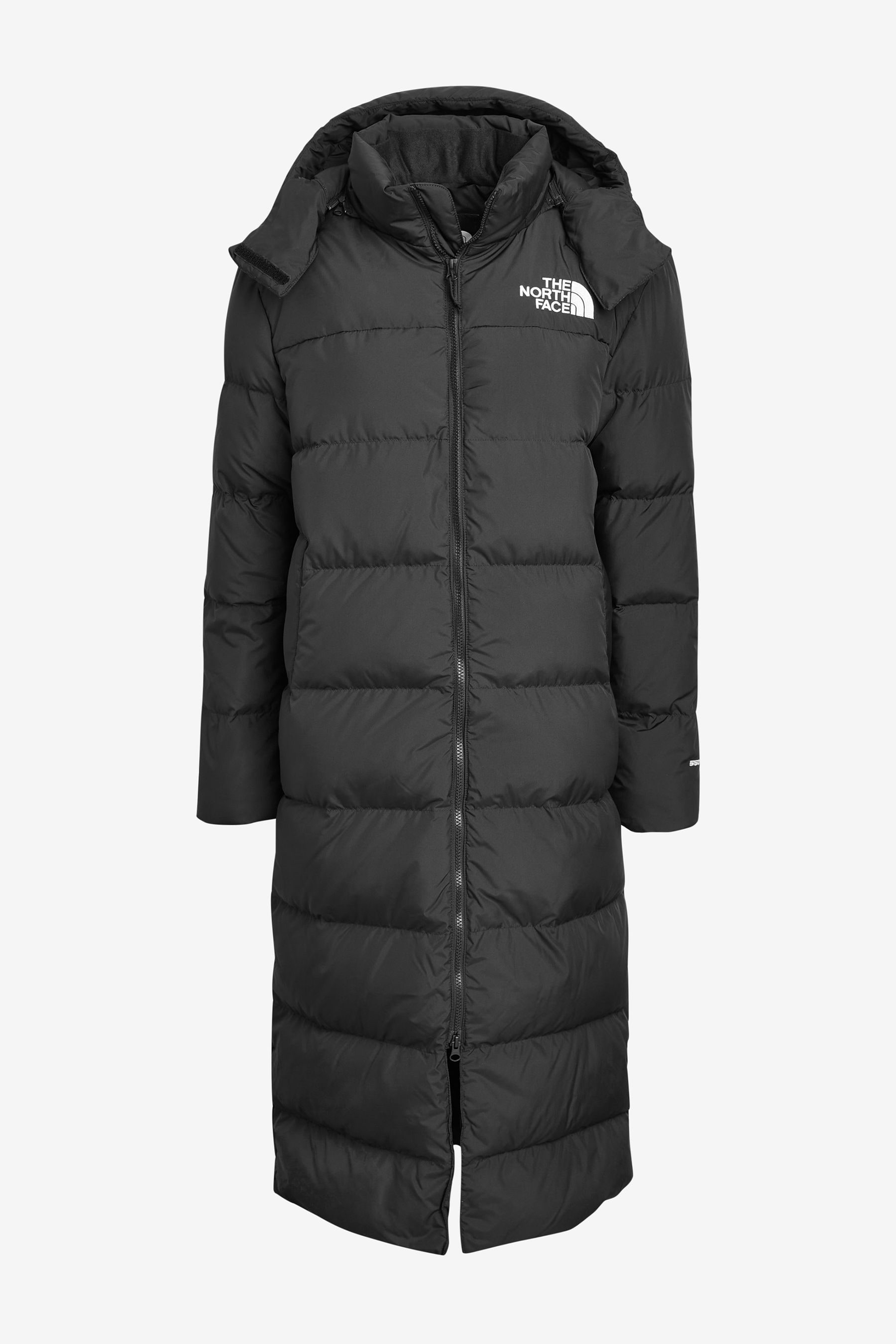 North face longline coat hot sale