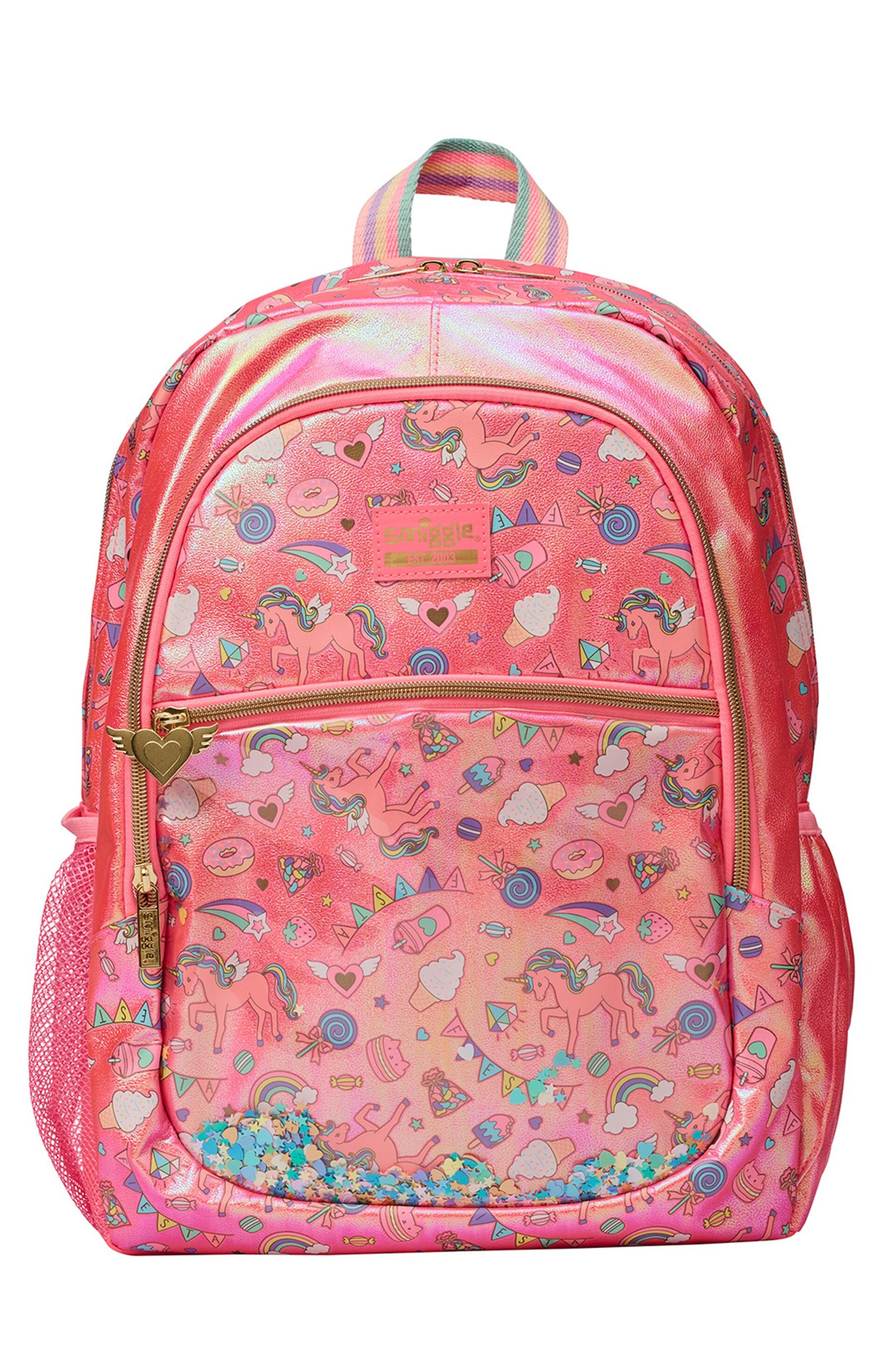 Smiggle Pink Fiesta Classic Backpack - Image 1 of 3