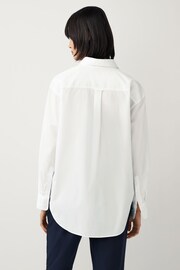 GANT White Relaxed Fit Poplin Shirt - Image 2 of 6