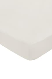 Bedeck of Belfast Natural Bob 600TC Egyptian Fitted Sheet - Image 2 of 2