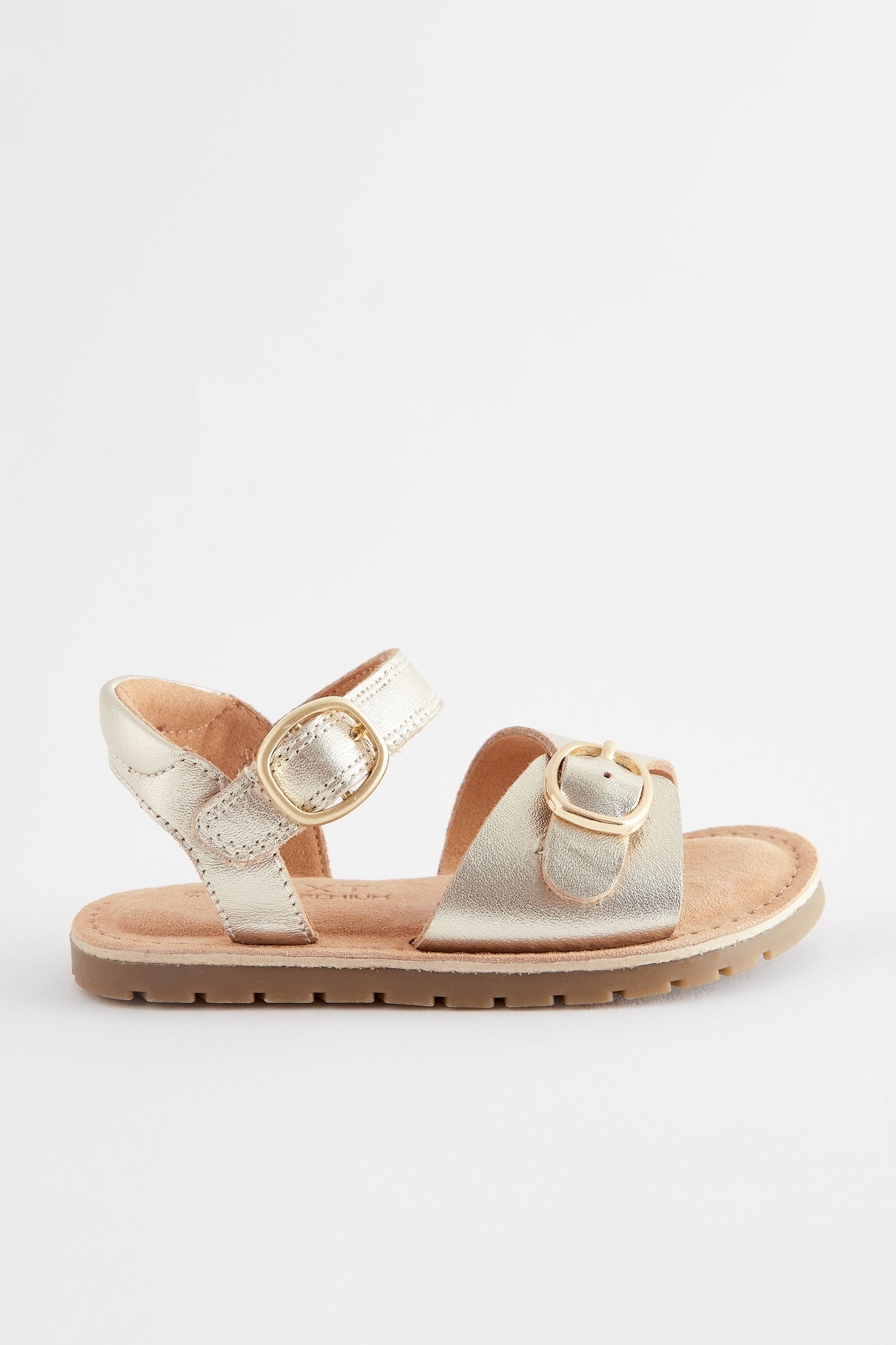 Gold buckle sandals new arrivals
