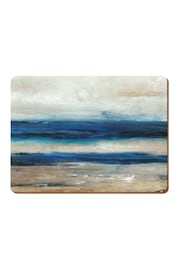 Set of 6 Blue Abstract Placemats - Image 3 of 3