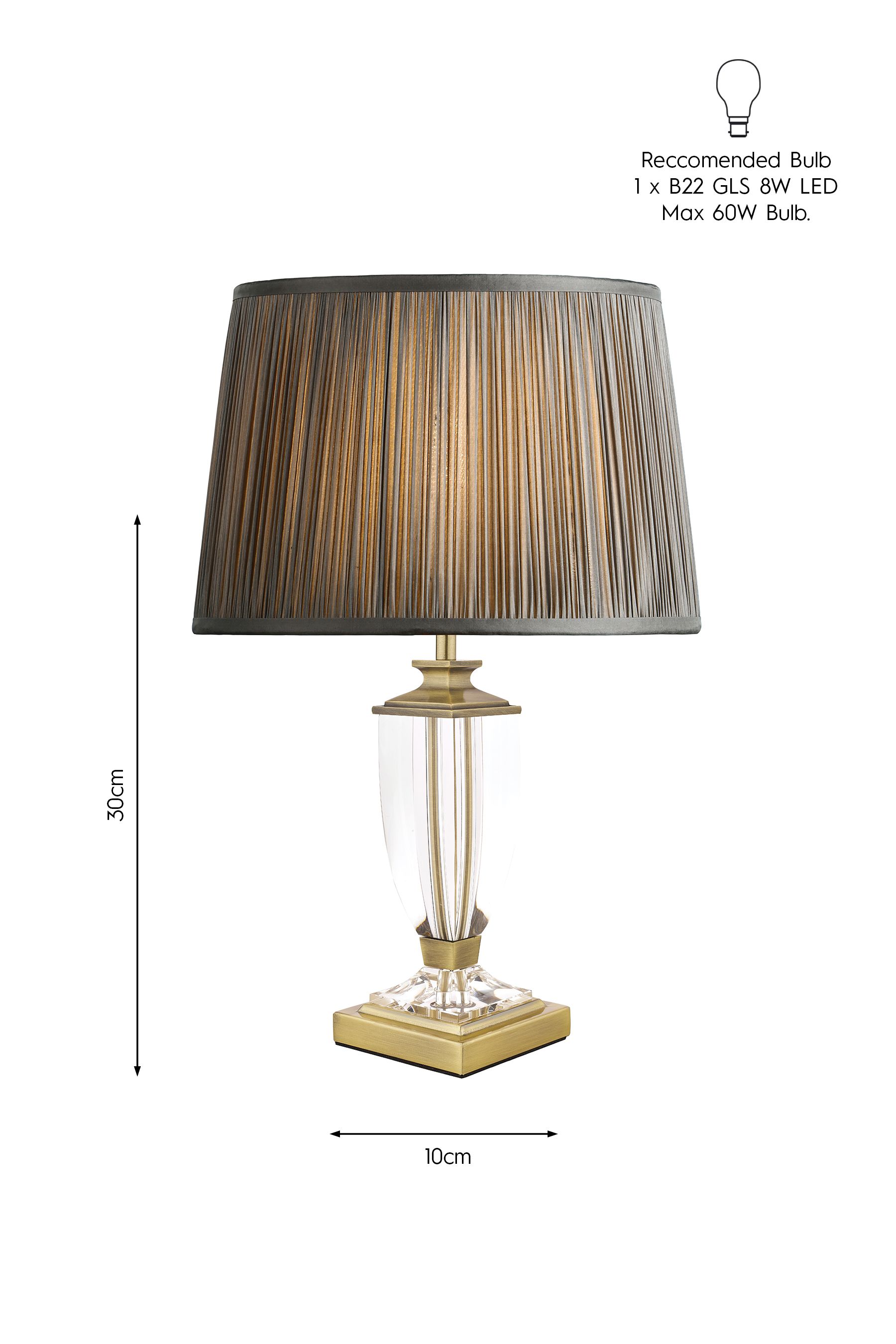 Crystal mini lamp discount