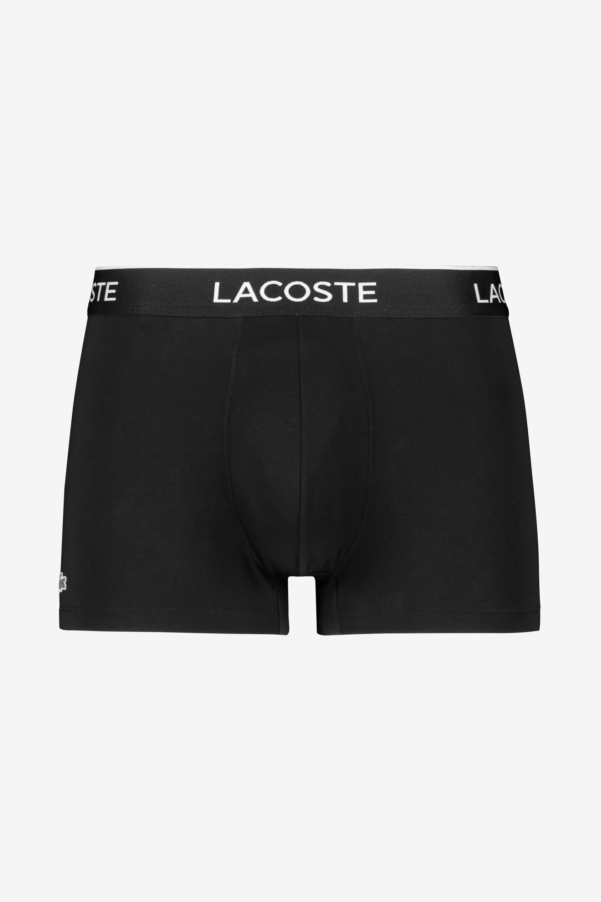 Lacoste Black Boxers 3 Packs - Image 2 of 2