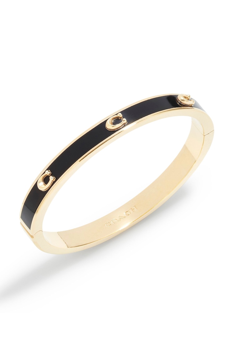 COACH Signature Enamel Bangle Bracelet - Image 2 of 2