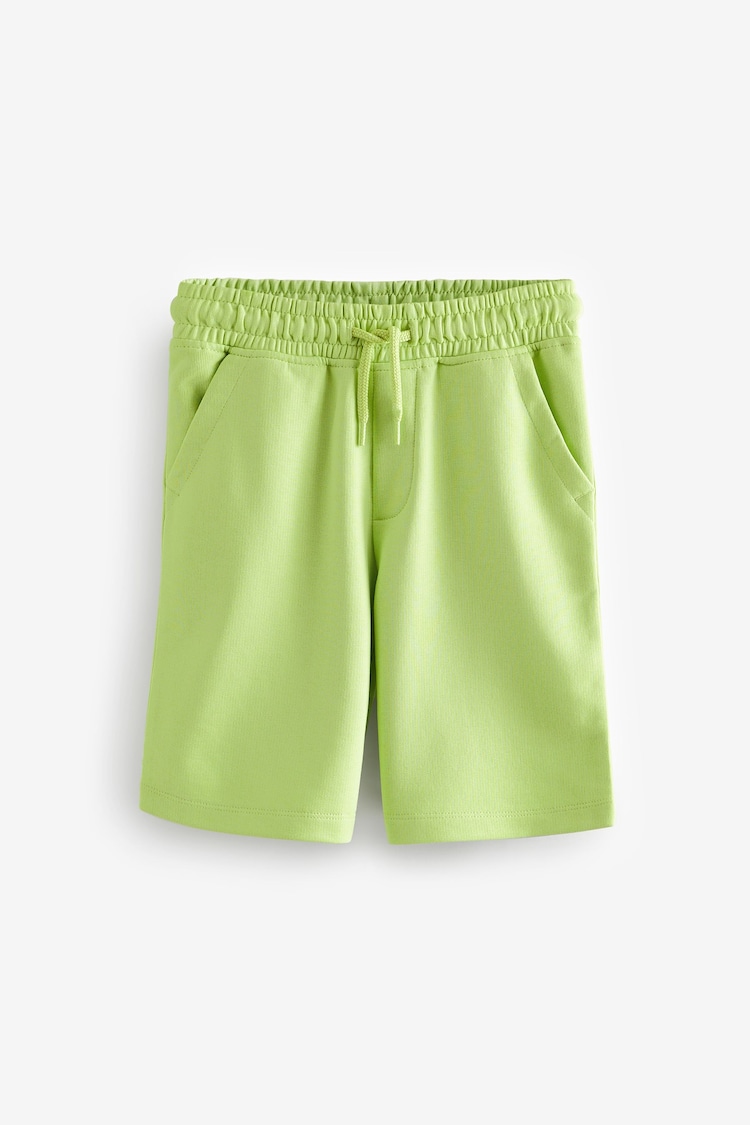 Green Lime 1 Pack Basic Jersey Shorts (3-16yrs) - Image 1 of 3