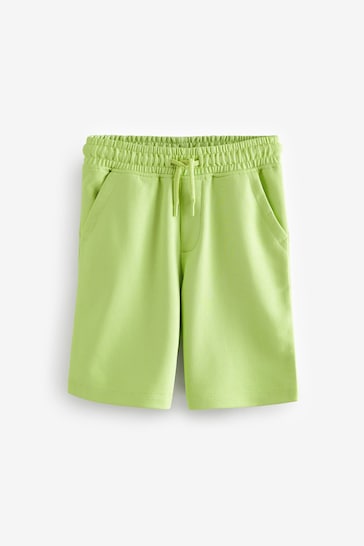 Green Lime 1 Pack Basic Jersey Shorts (3-16yrs)