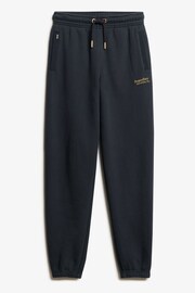 Superdry Richest Navy Essential Logo Cuff Joggers - Image 5 of 6