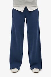 Superdry Mariner Navy Essential Logo Straight Trousers - Image 1 of 5