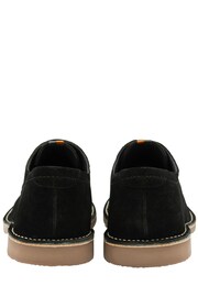 Frank Wright Black Suede Lace-Up Desert Mens Shoes - Image 3 of 4