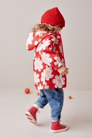 Red Shower Resistant Printed Cagoule (3mths-7yrs) - Image 4 of 11