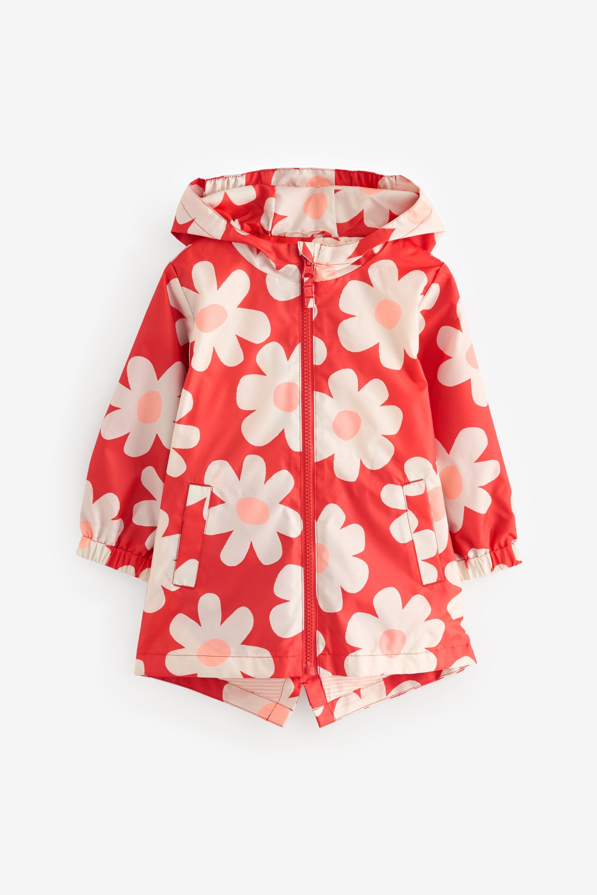 Red Shower Resistant Printed Cagoule (3mths-7yrs) - Image 6 of 11