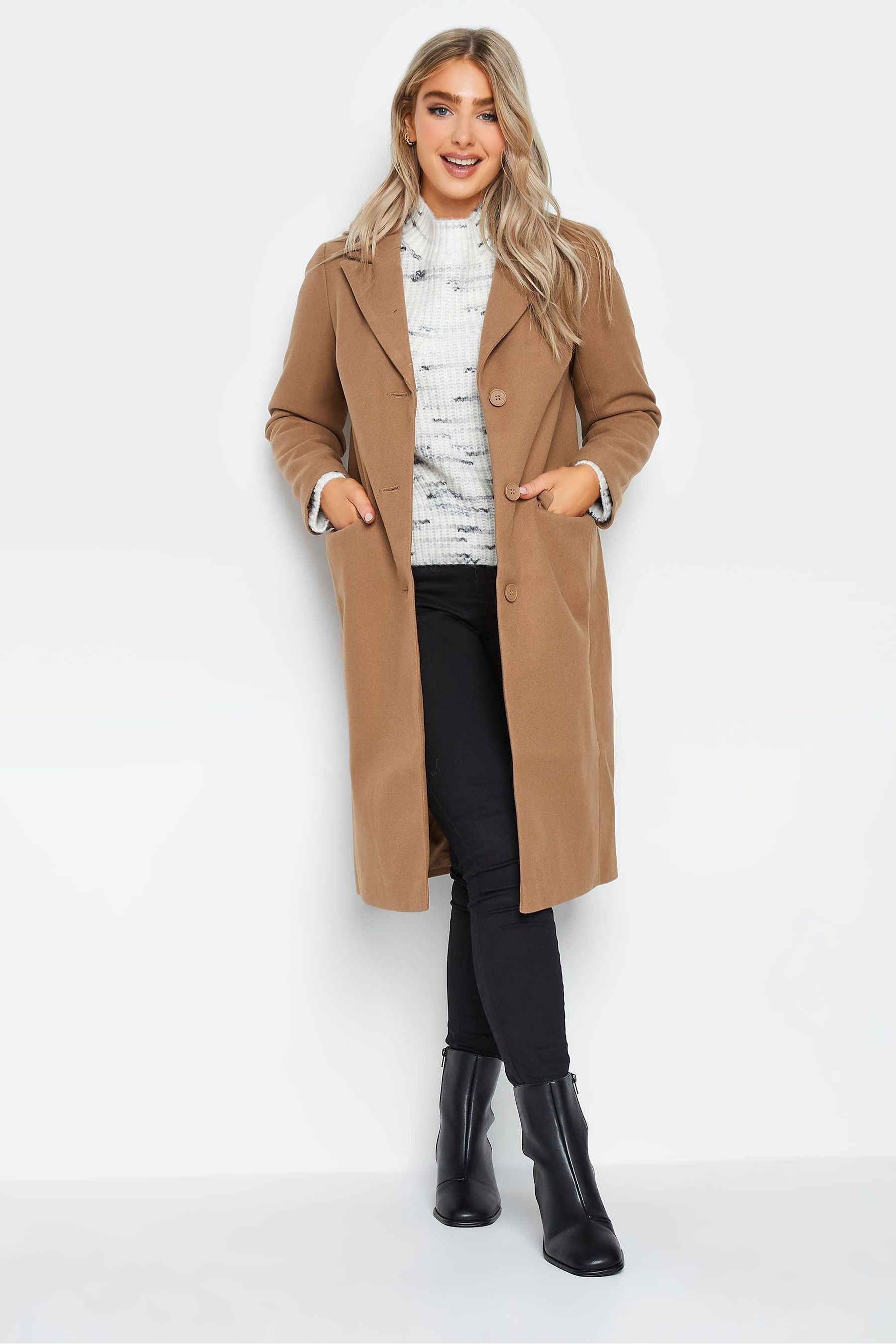 M&co petite coats top