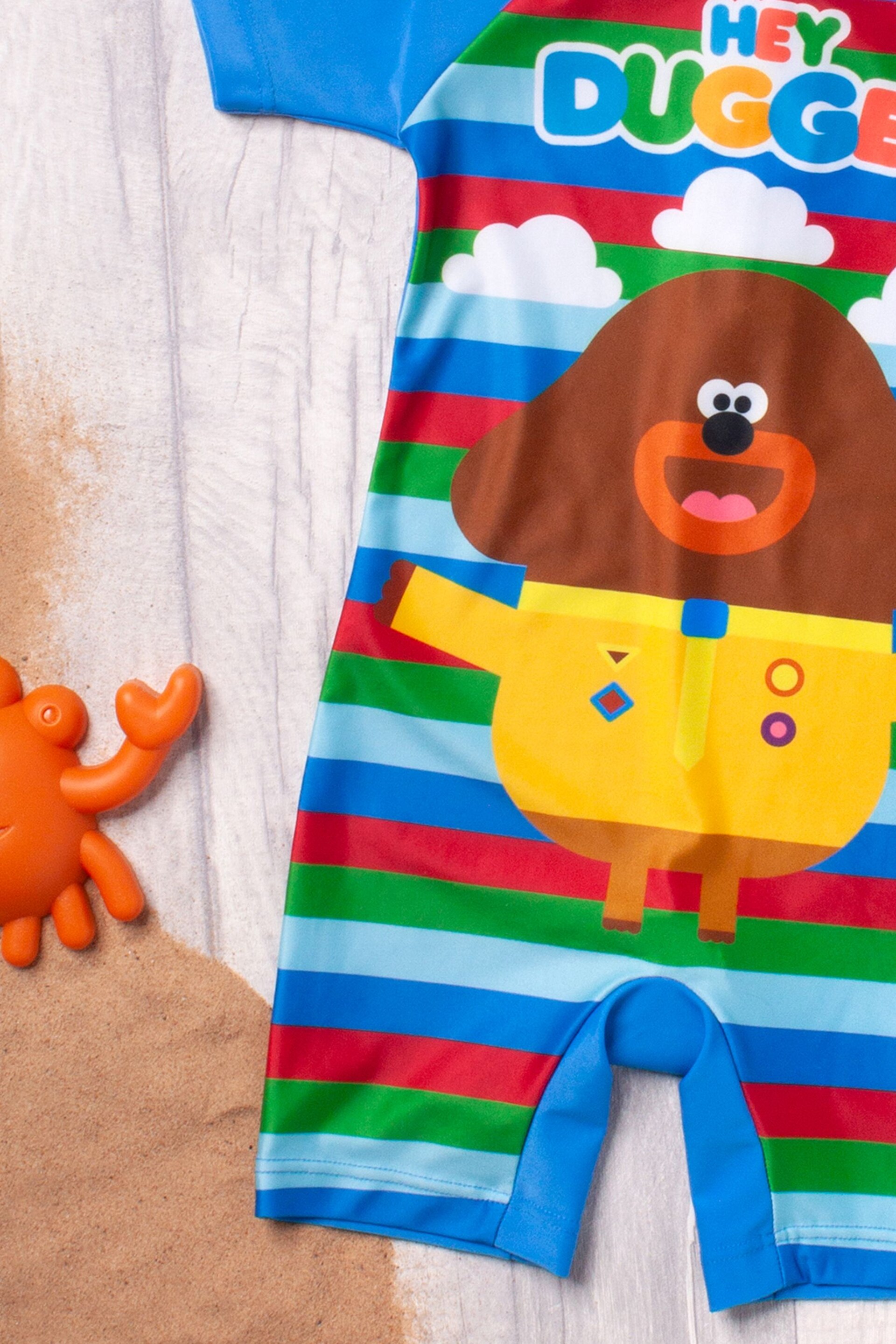 Vanilla Underground Blue Hey Duggee Licensing Boys Short Sleeve Swimsuit - Image 2 of 8