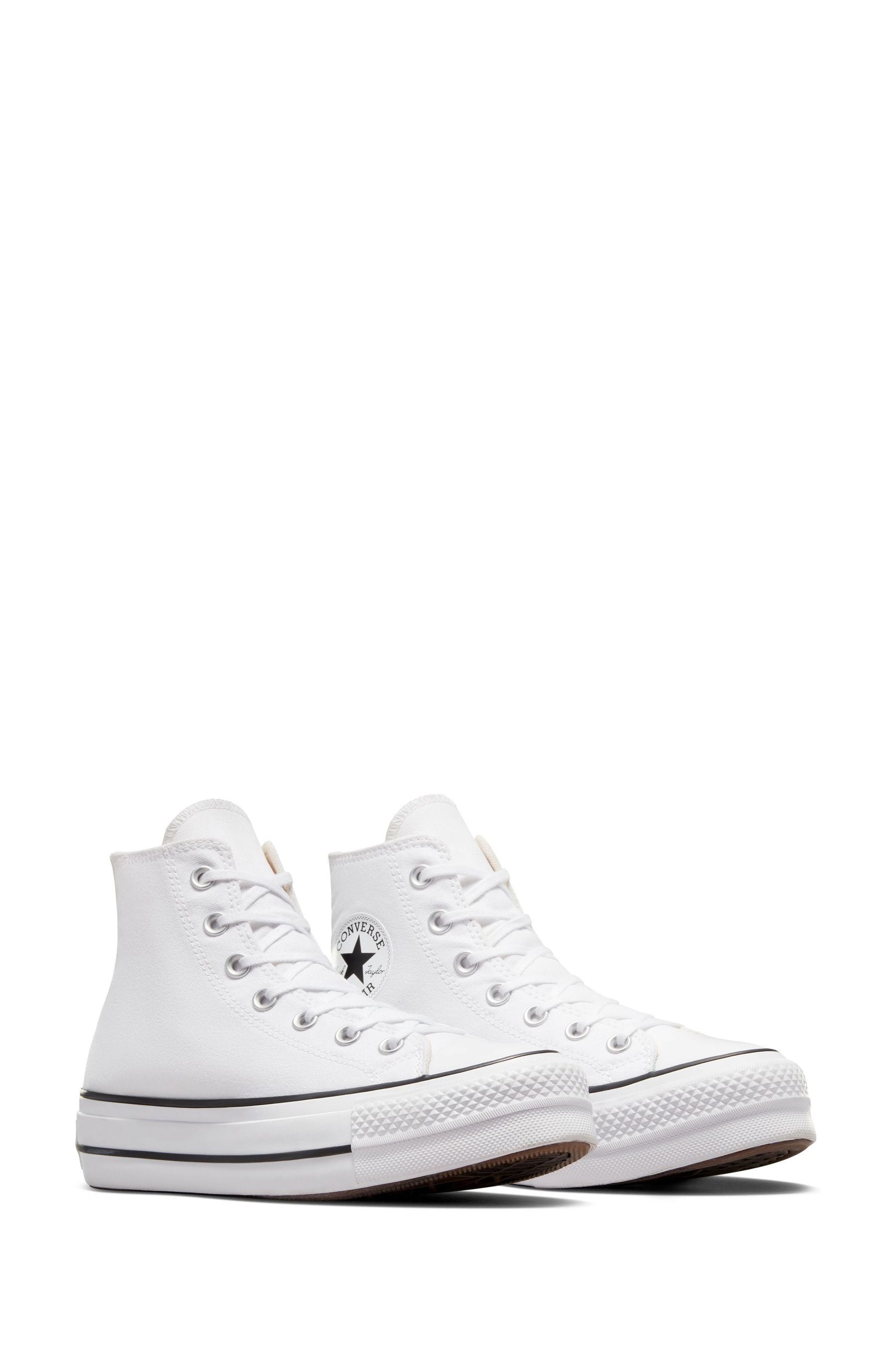 Converse platform low top white new arrivals