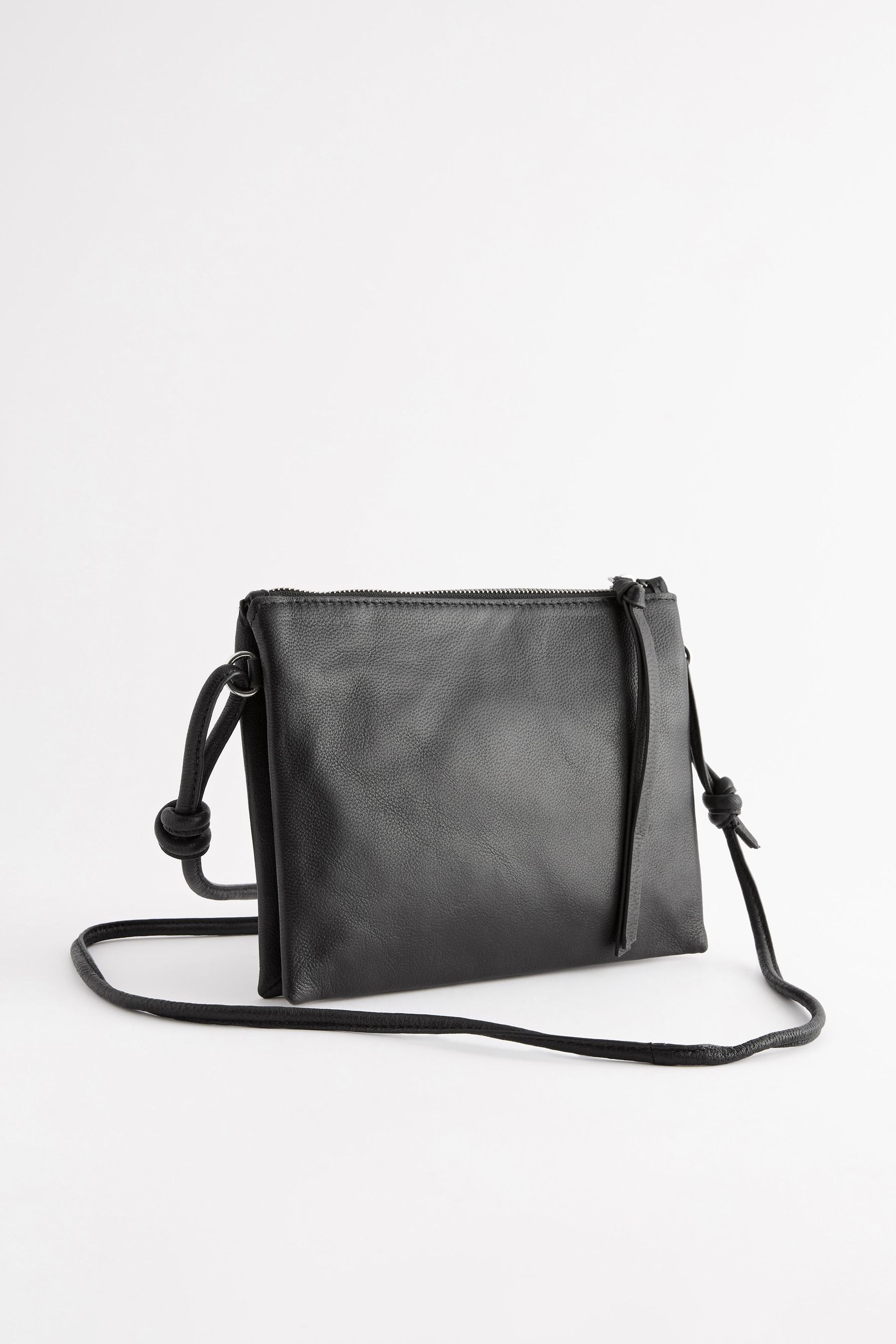 Black leather crossbody new arrivals