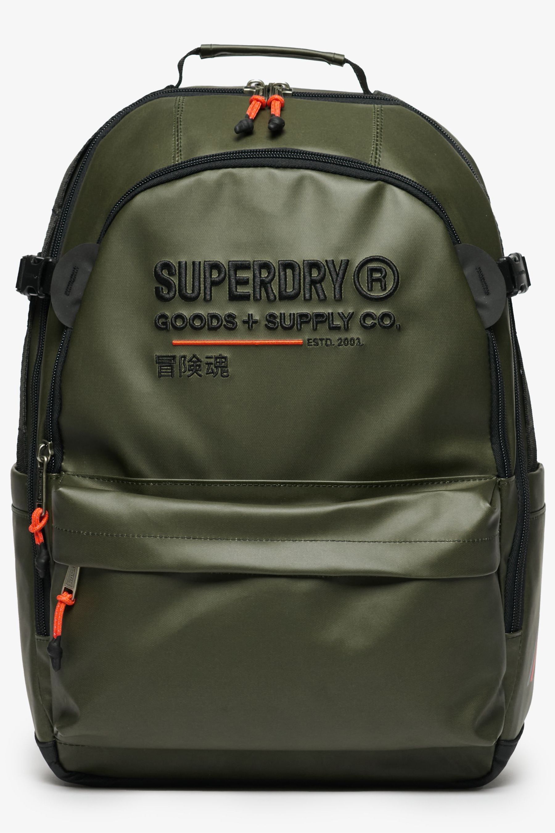 Buy Superdry Olive Green 100 Cotton Tarp Utility Backpack from Next United Arab Emirates