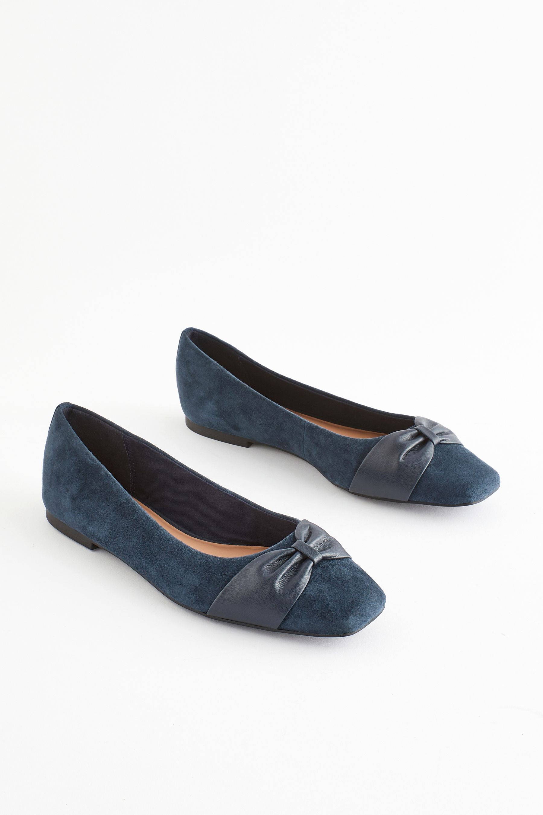 Next navy ballet pumps 2025