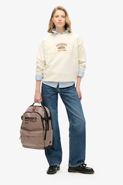 Superdry Moon Rock Beige Tarp Utility Backpack - Image 6 of 6