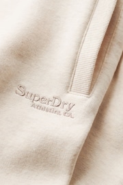 Superdry Light Oat Marl Essential Logo Cuff Joggers - Image 5 of 6