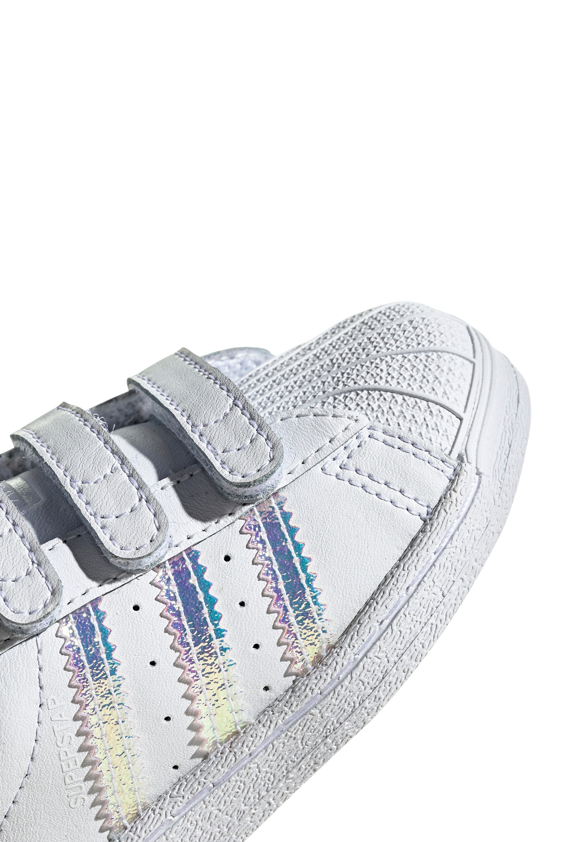 Buy adidas Originals Superstar Velcro Infant Trainers from Next Luxembourg