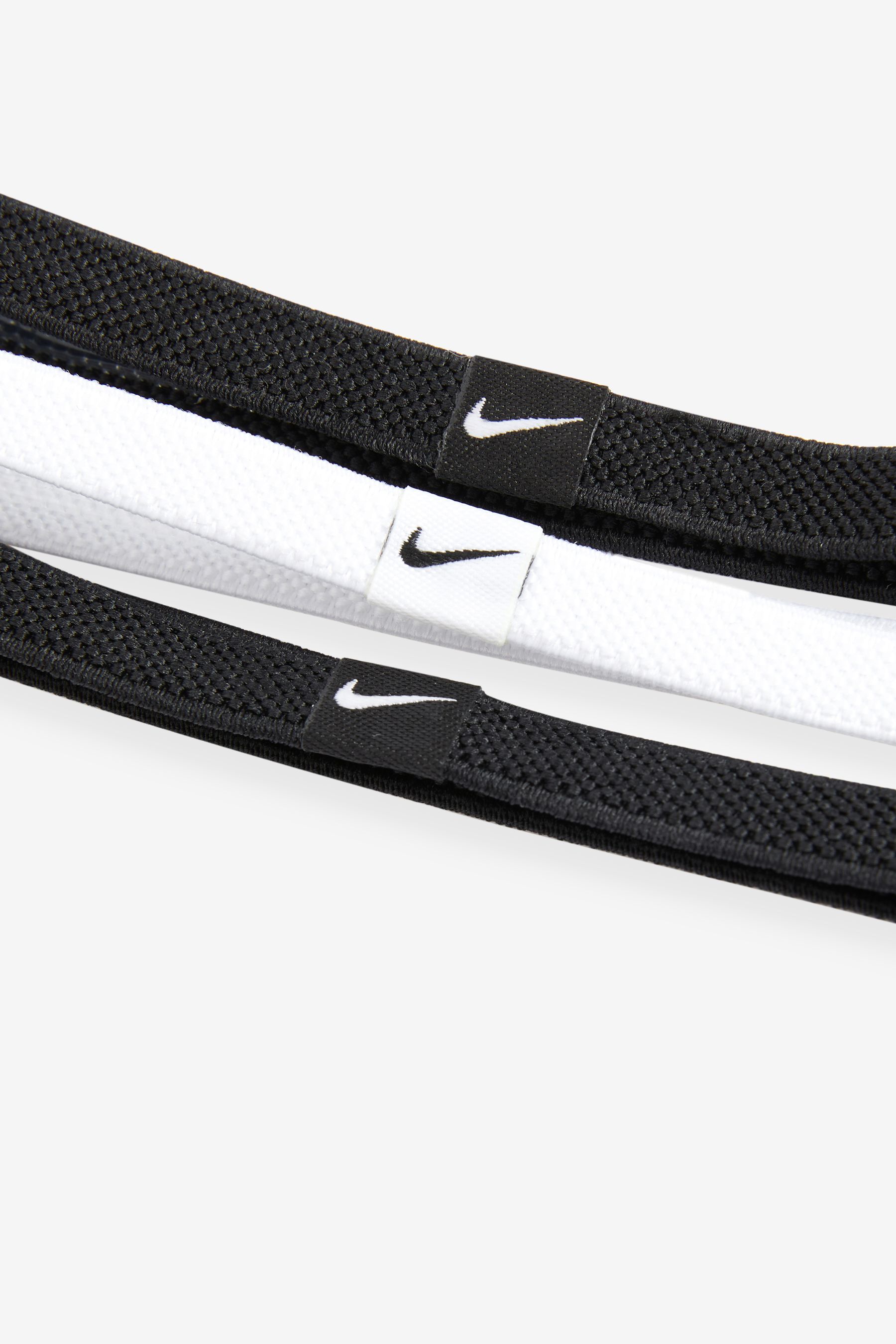 Black and white nike headband store