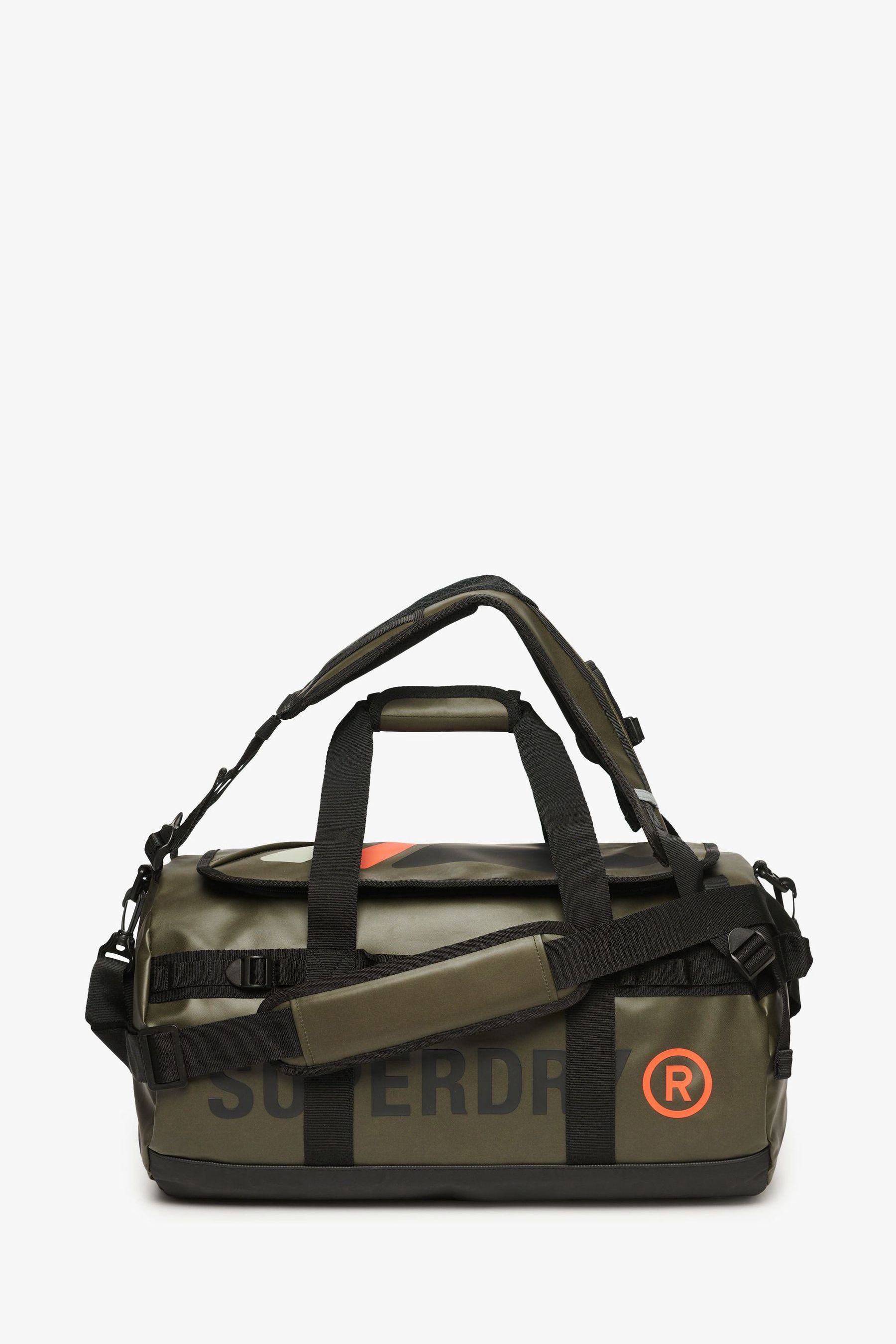 Buy Superdry Olive Green 100 Cotton Tarp Barrel Bag from Next Luxembourg