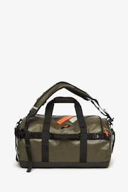 Superdry Olive Green Tarp Barrel Bag - Image 2 of 8