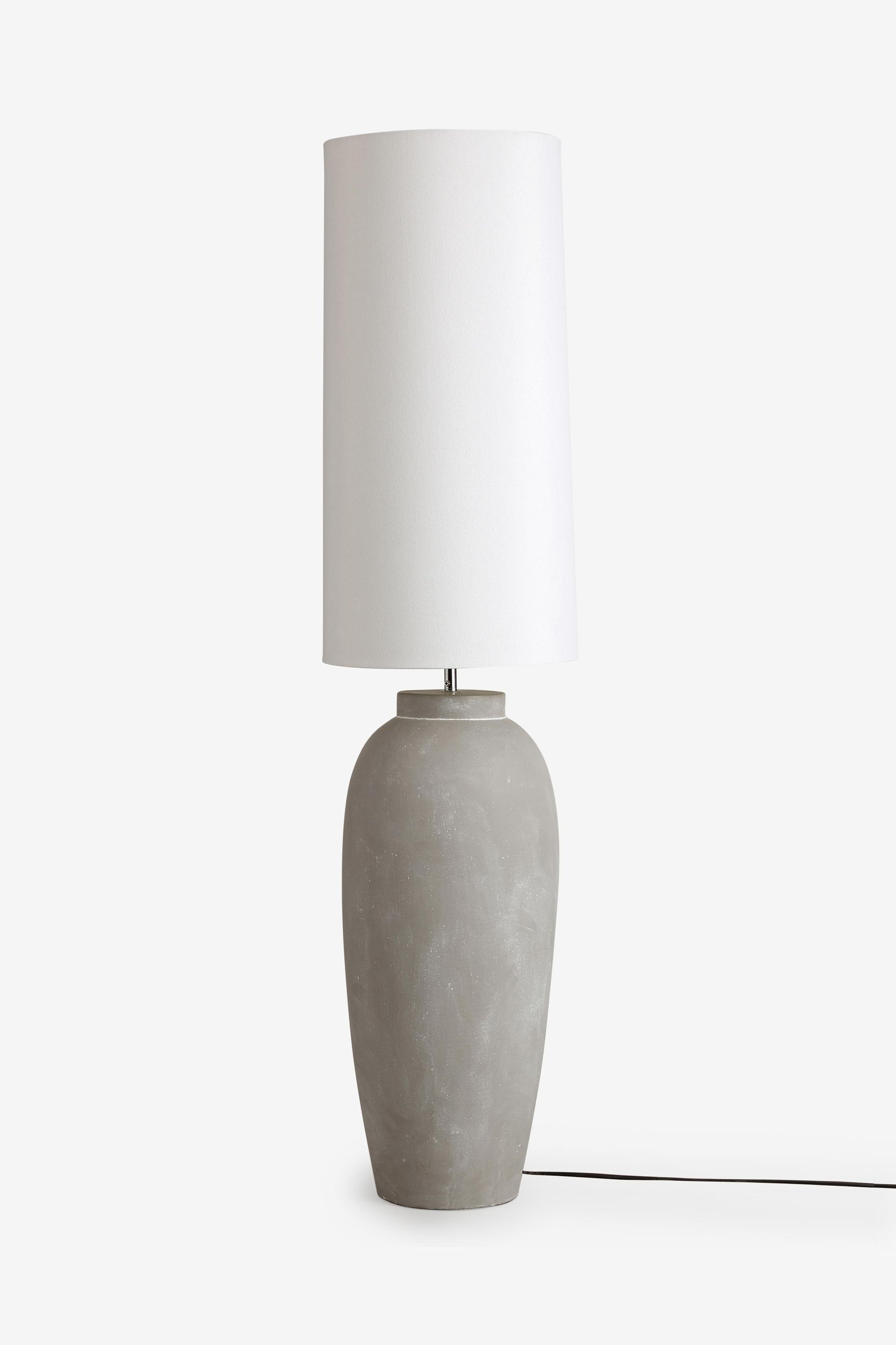 Grey Lydford Floor Lamp