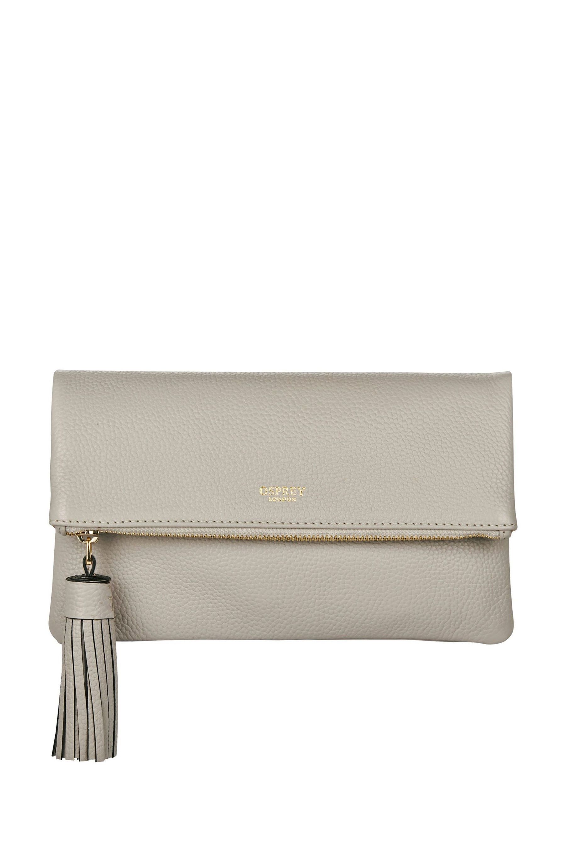 Buy OSPREY LONDON Bexley Grainy Hide Leather Clutch Bag from the Next UK online shop