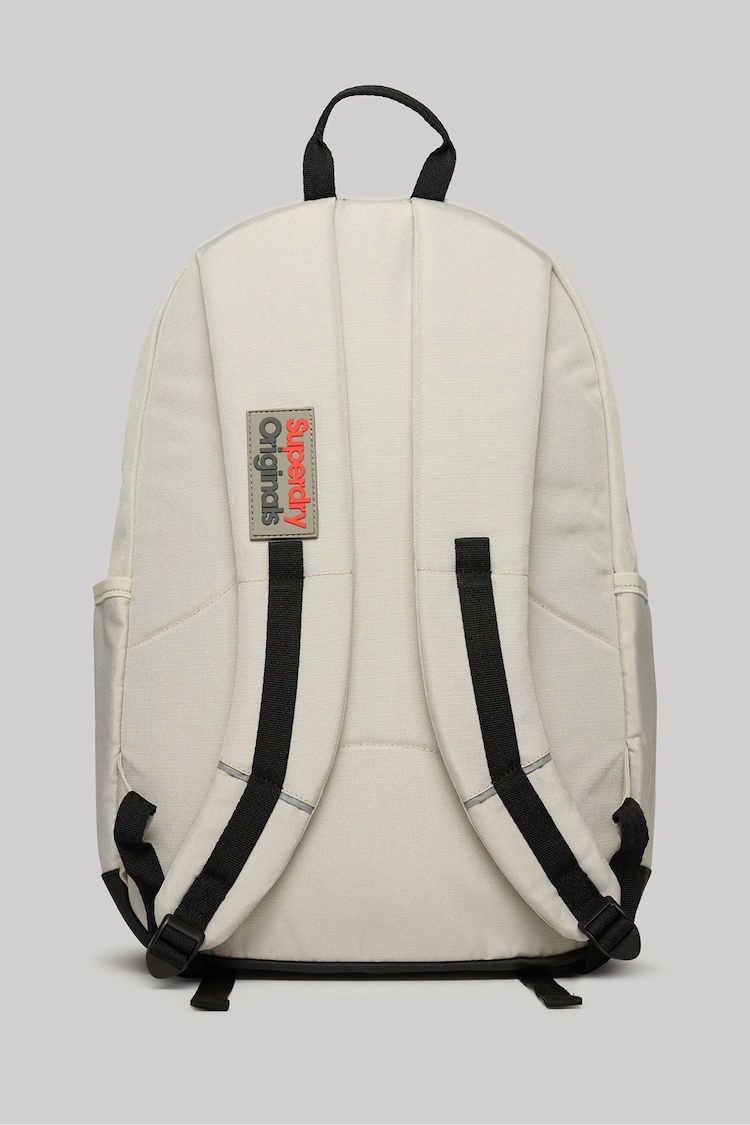 Superdry Pelican Beige 100% Cotton Classic Montana Bag - Image 2 of 6