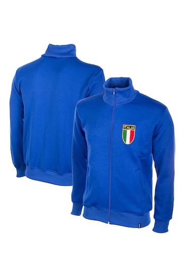 Fanatics Blue Italy 1970s Retro Track Jacket