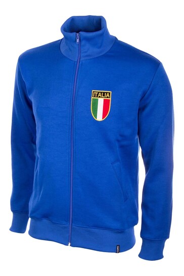 Fanatics Blue Italy 1970s Retro Track Jacket