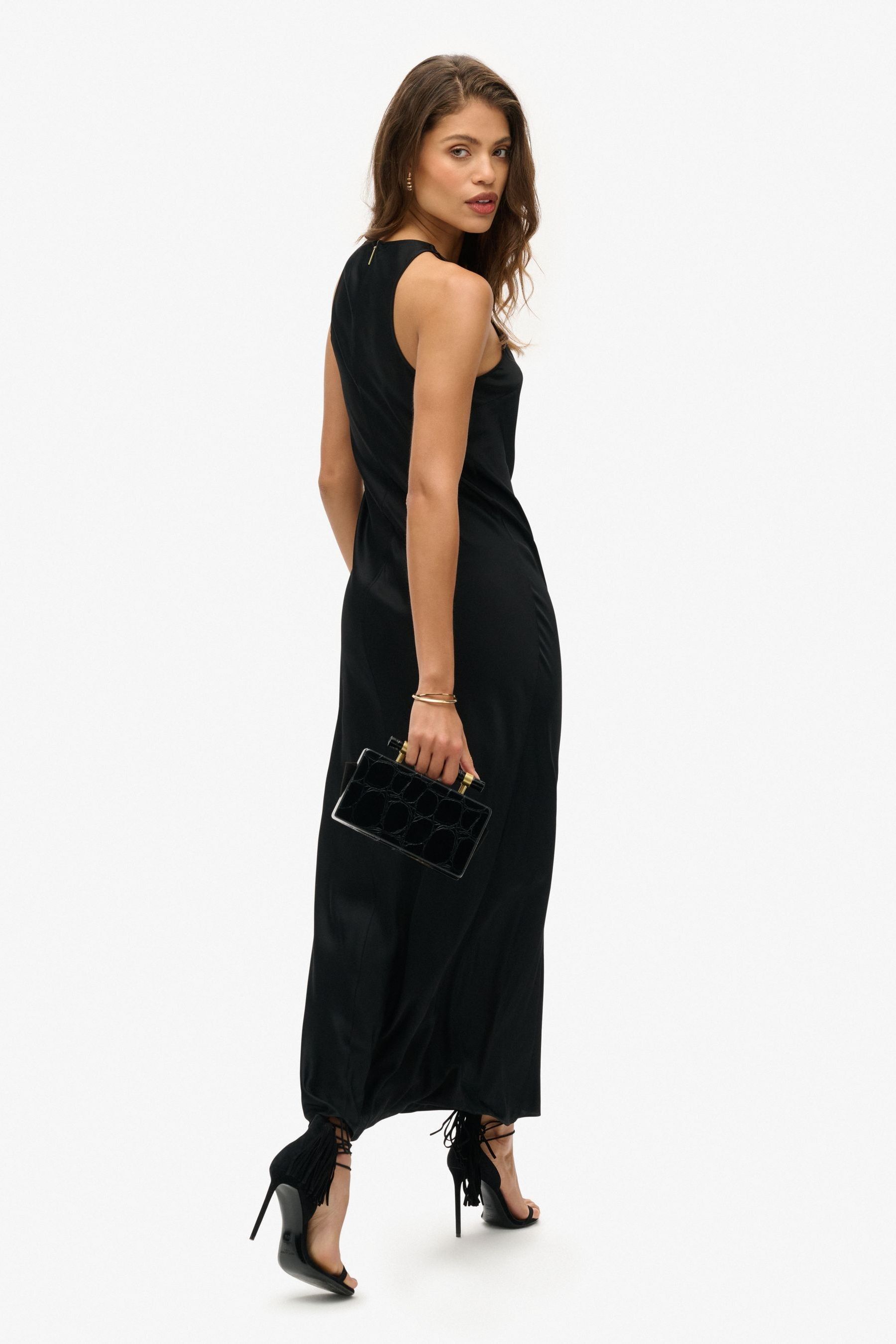 Superdry black dress deals