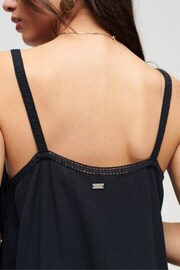Superdry Blue Embroidered Cami Top - Image 5 of 5