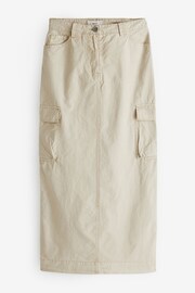 Camel Cargo Ripstop Midi Skirt - Image 5 of 6