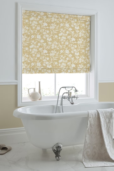 Laura Ashley Gold Rye Made to Measure Roman Blinds