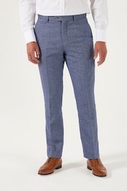 Skopes Jude Tweed Tailored Fit Suit Trousers - Image 1 of 4