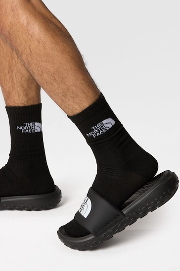 The North Face Black Mens Never Stop Cushion Slides