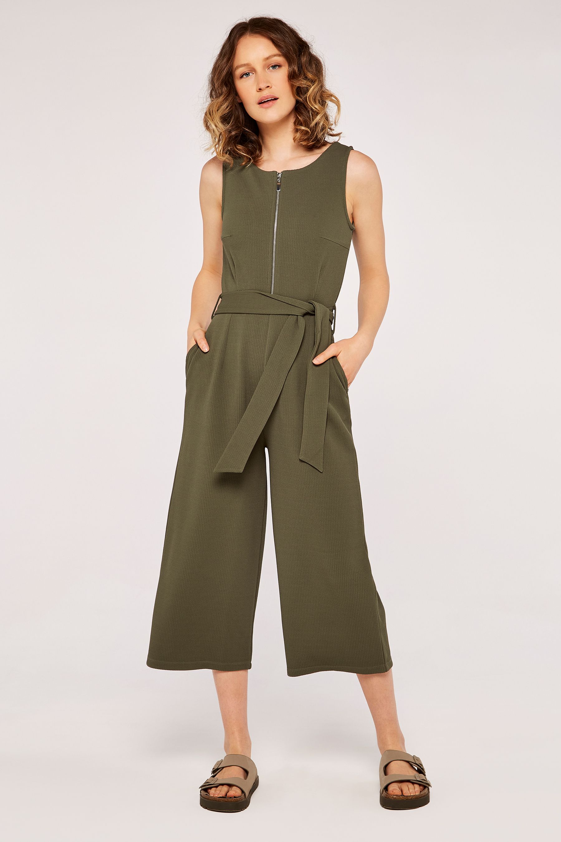 Apricot culotte jumpsuit 2025