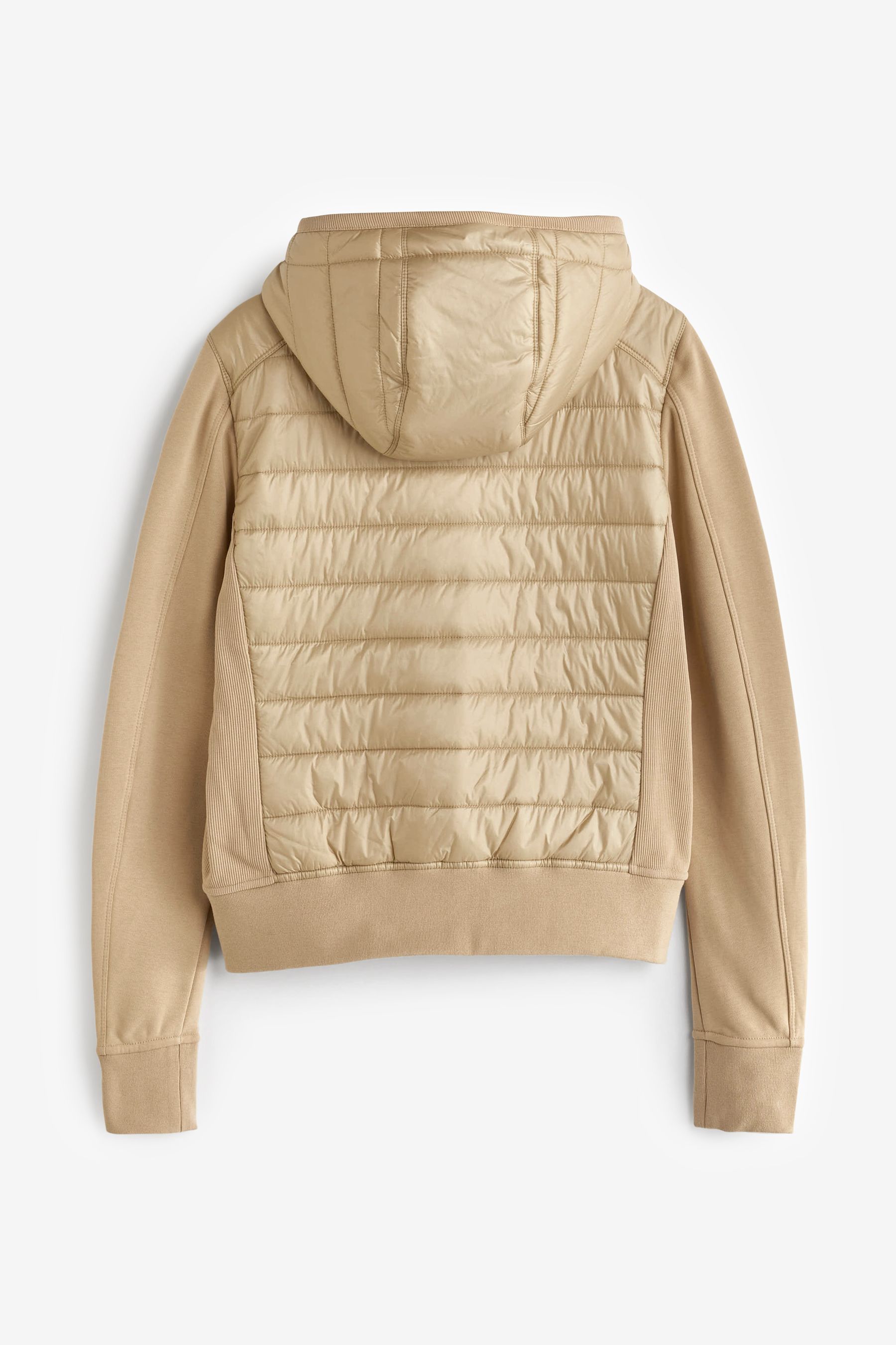 Buy Parajumpers Beige Caelie Nylon Fleece Beige Jacket from Next Canada
